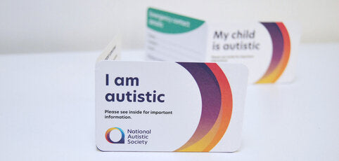 I am autistic card