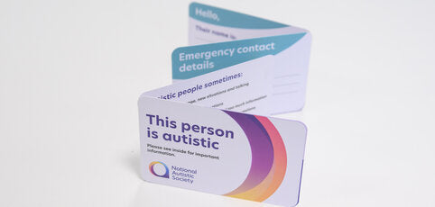 This person is autistic card